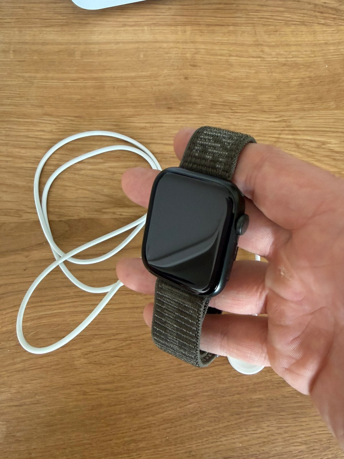 Apple watch series 7, Handtassen en Accessoires, Smartwatches, Ophalen, Zo goed als nieuw