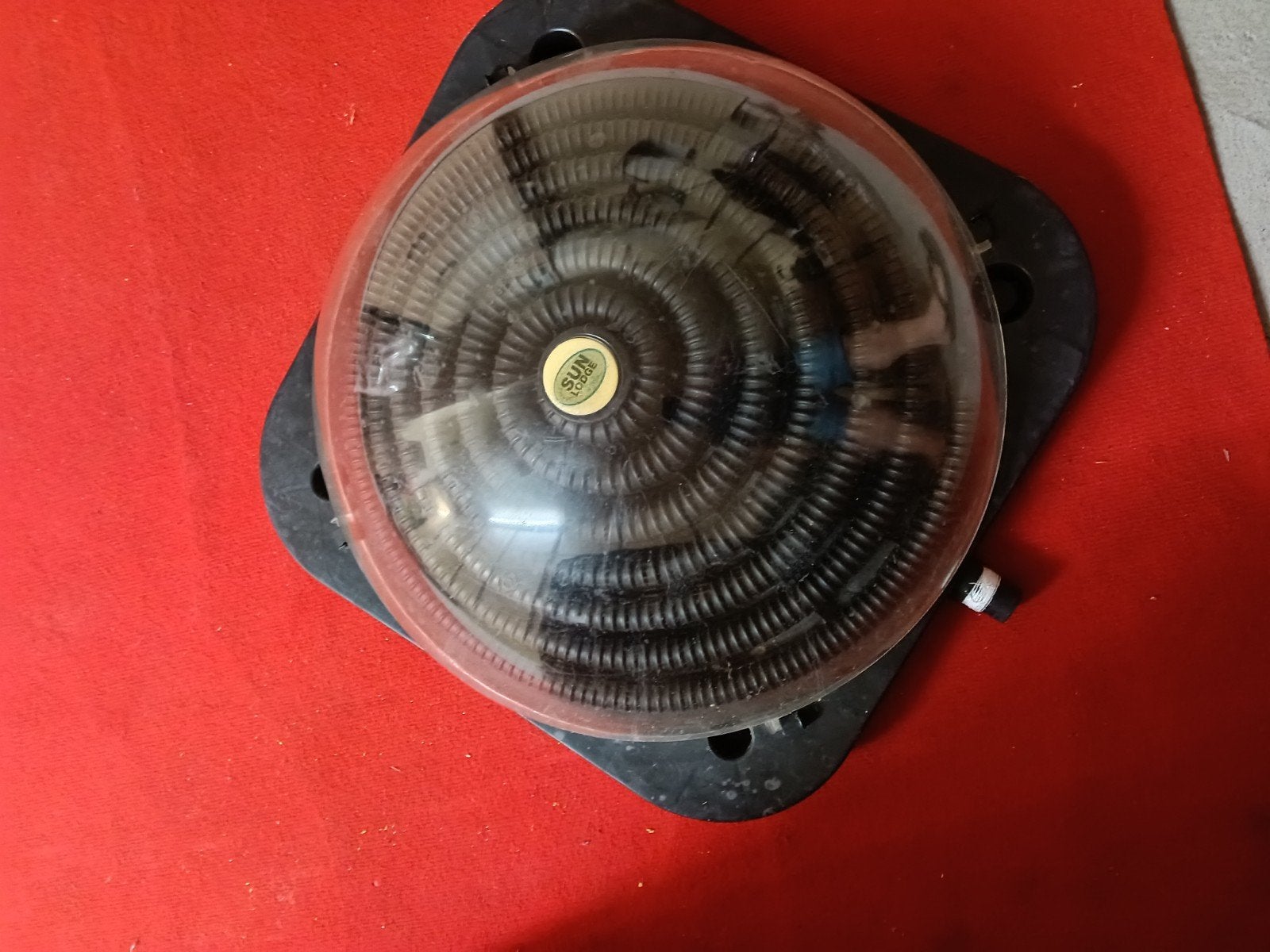 solar bol, Ophalen
