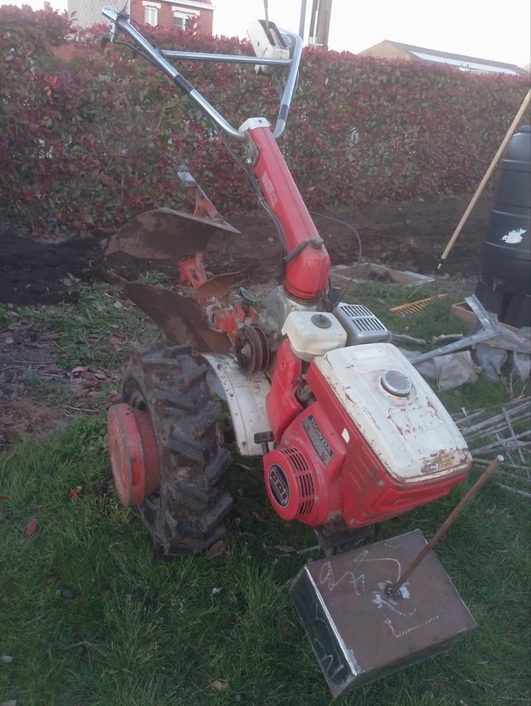 Motocoteur avec accessoires, Enlèvement