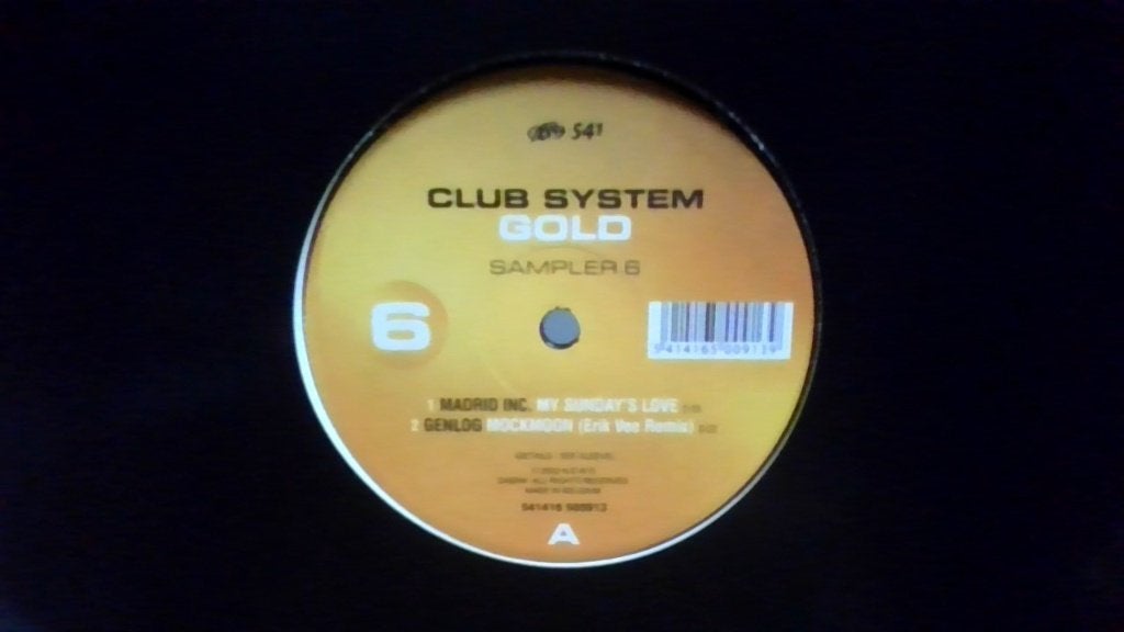 SYSTÈME CLUB DORÉ « SAMPLER 6", CD & DVD, 12 pouces, Enlèvement ou Envoi, Comme neuf, Trance