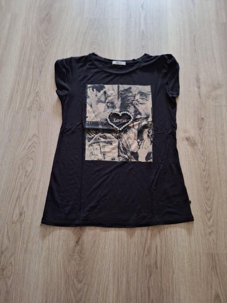 NIEUW supertof origineel T-shirt dames, Luckylu Milano, Kleding | Dames, Zwart, Maat 42/44 (L), Nieuw, Ophalen of Verzenden