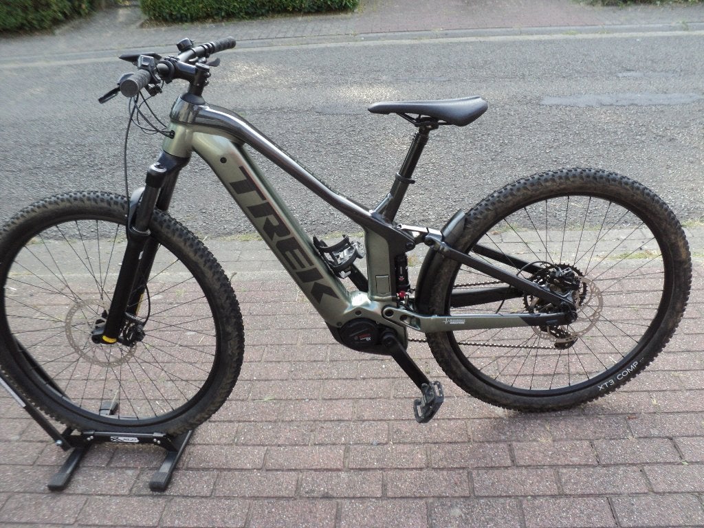 Trek  electrische fiets, Fietsen en Brommers, Versnellingen, Zo goed als nieuw, Schijfrem, 53 tot 57 cm