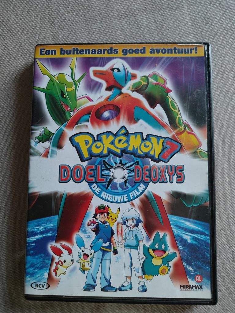Dvd Pokémon deel 7 doel deoxys, Ophalen of Verzenden
