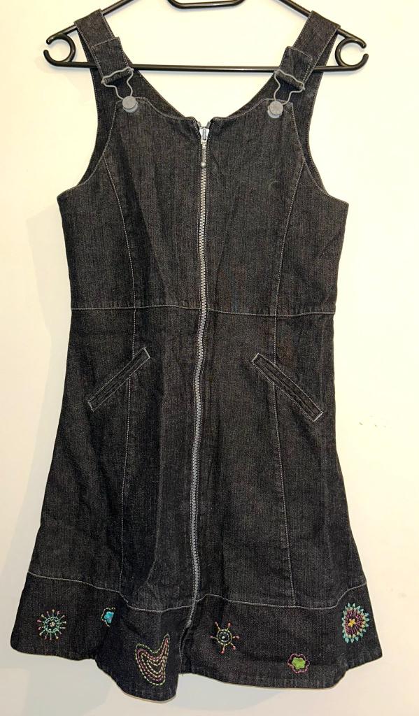 Robe noir à motif (12 ans), Kinderen en Baby's, Catimini, Meisje, Ophalen of Verzenden, Zo goed als nieuw