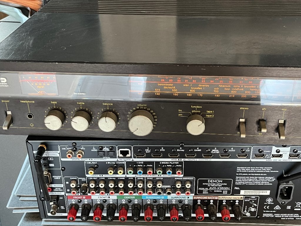 Tuner amplificateur Schneider team 200 R, Audio, Tv en Foto, Versterkers en Ontvangers, Ophalen, Gebruikt, Overige merken