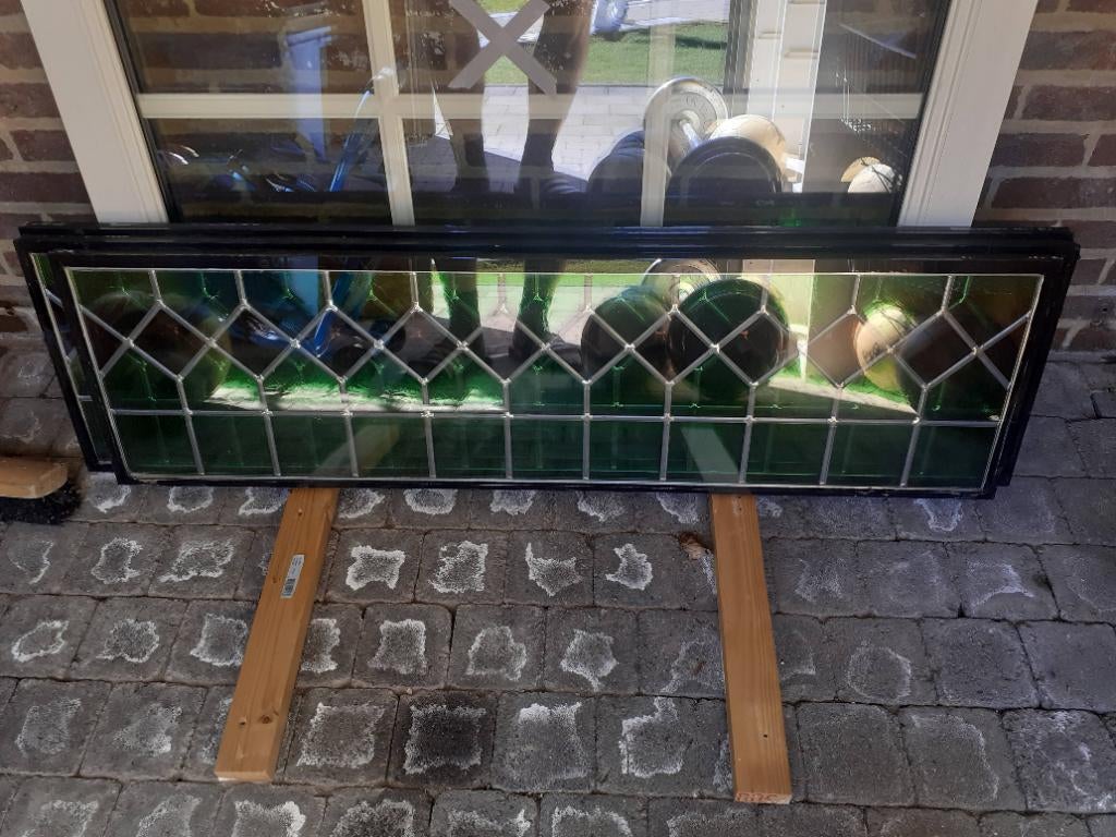 Loodglas, Antiek en Kunst, Antiek | Glaswerk en Kristal, Ophalen