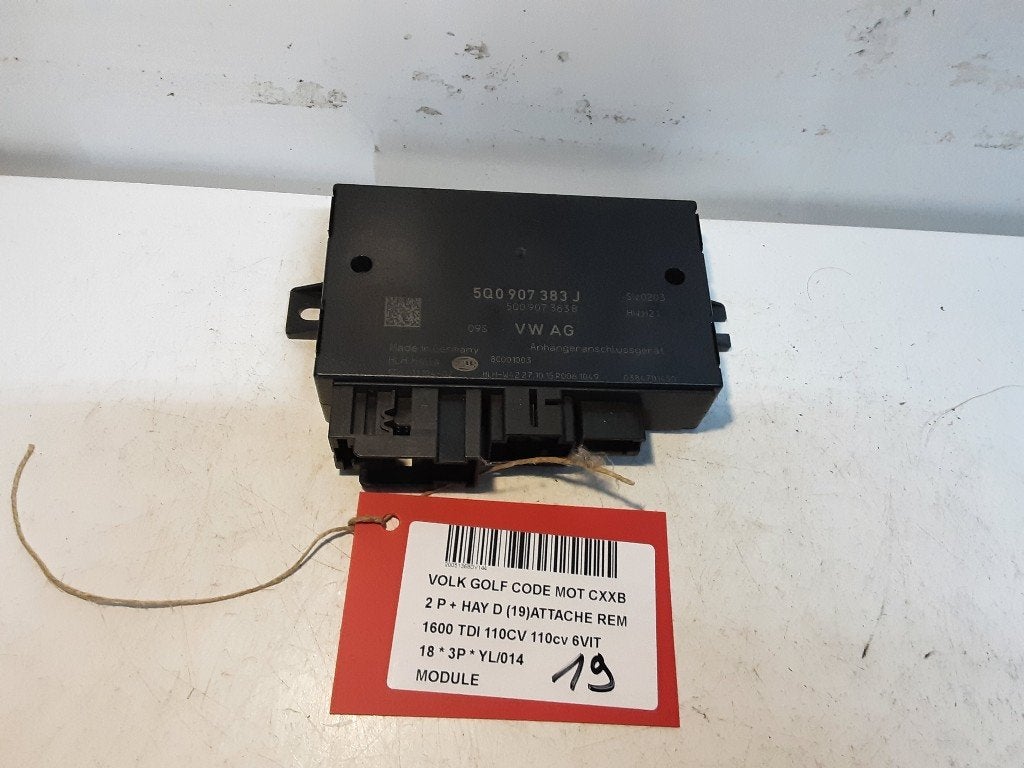 UNITE ELECTRONIQUE Volkswagen Golf VII (AUA) (5Q0907383J), Volkswagen, Mevr. I. Hauben, Utilisé, Rue de l'Espoir 34 34
4030  GRIVEGNÉE, BE