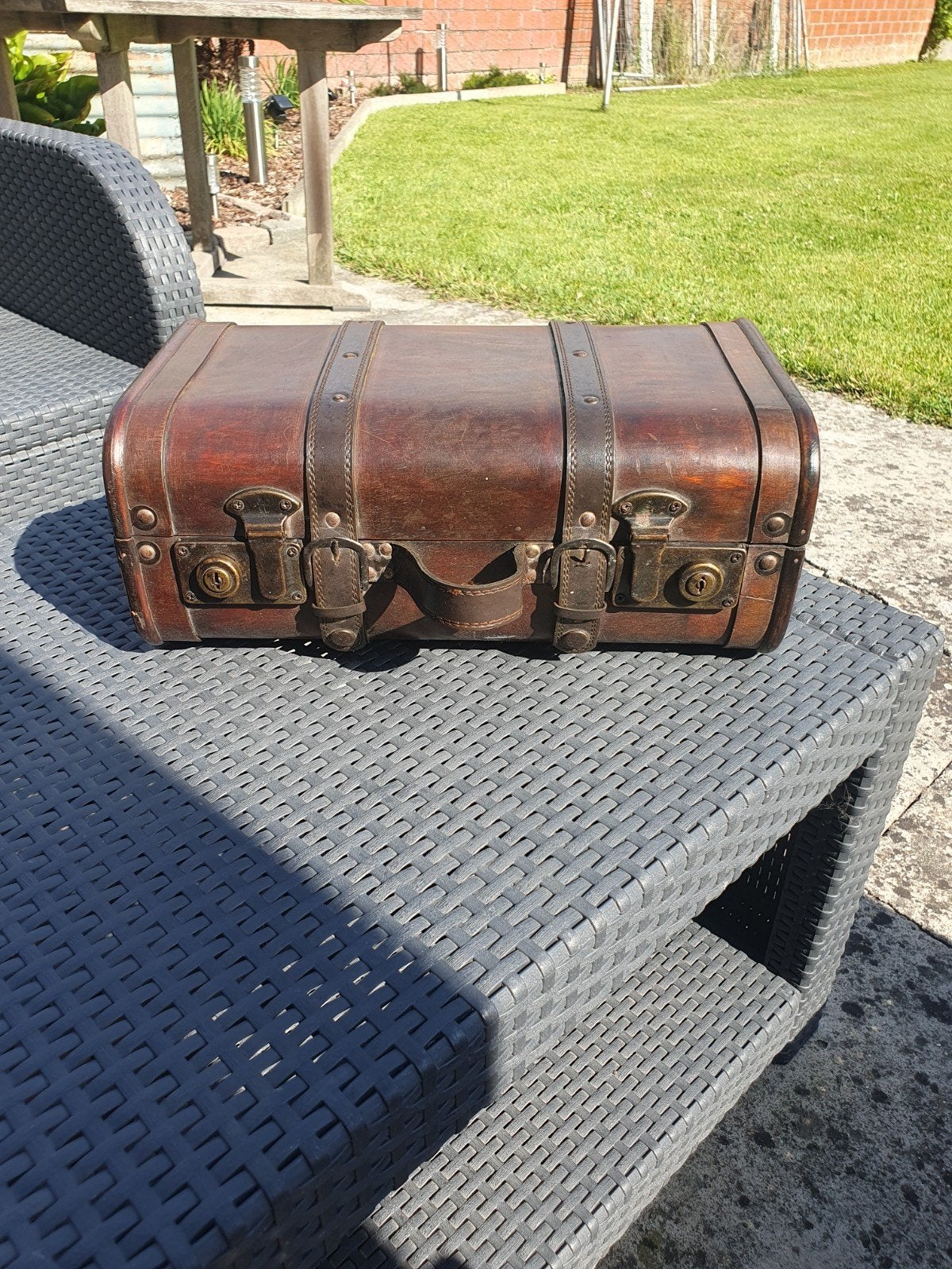 Valise vintage, Antiquités & Art, Antiquités | Accessoires de maison, Enlèvement ou Envoi