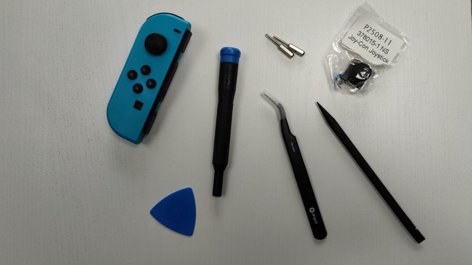 réparation joystick Nintendo Switch, Enlèvement