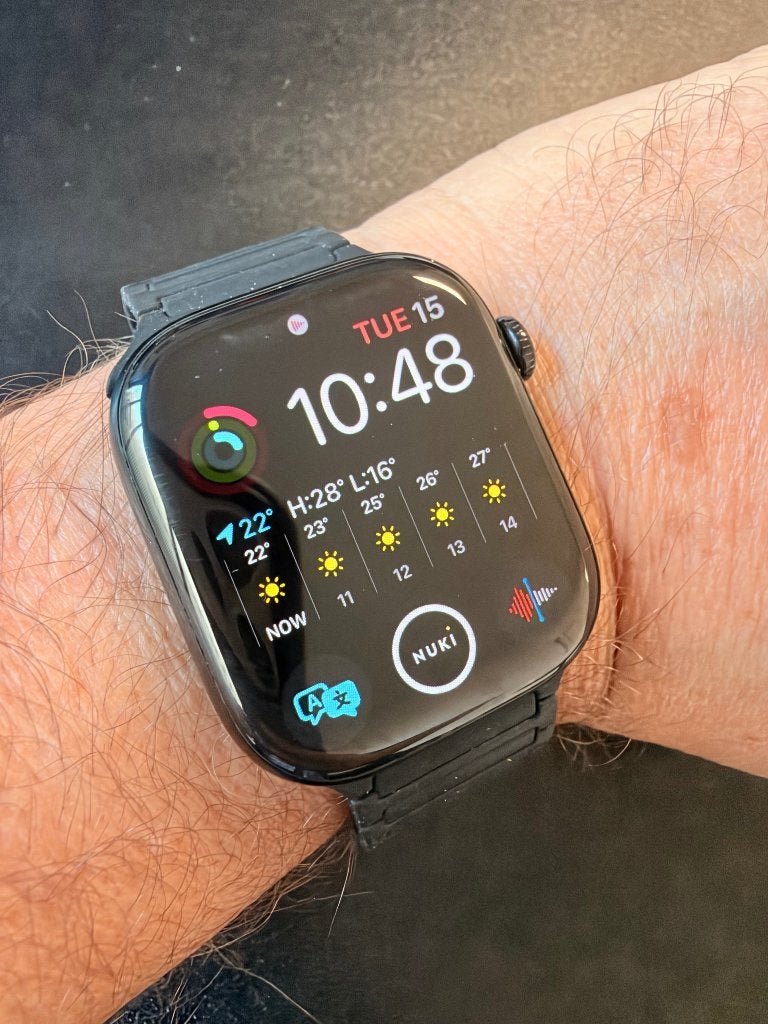 Apple Watch Series 11 (GPS) 46 mm - Black Alu, Étanche, Enlèvement ou Envoi, Apple Watch, IOS