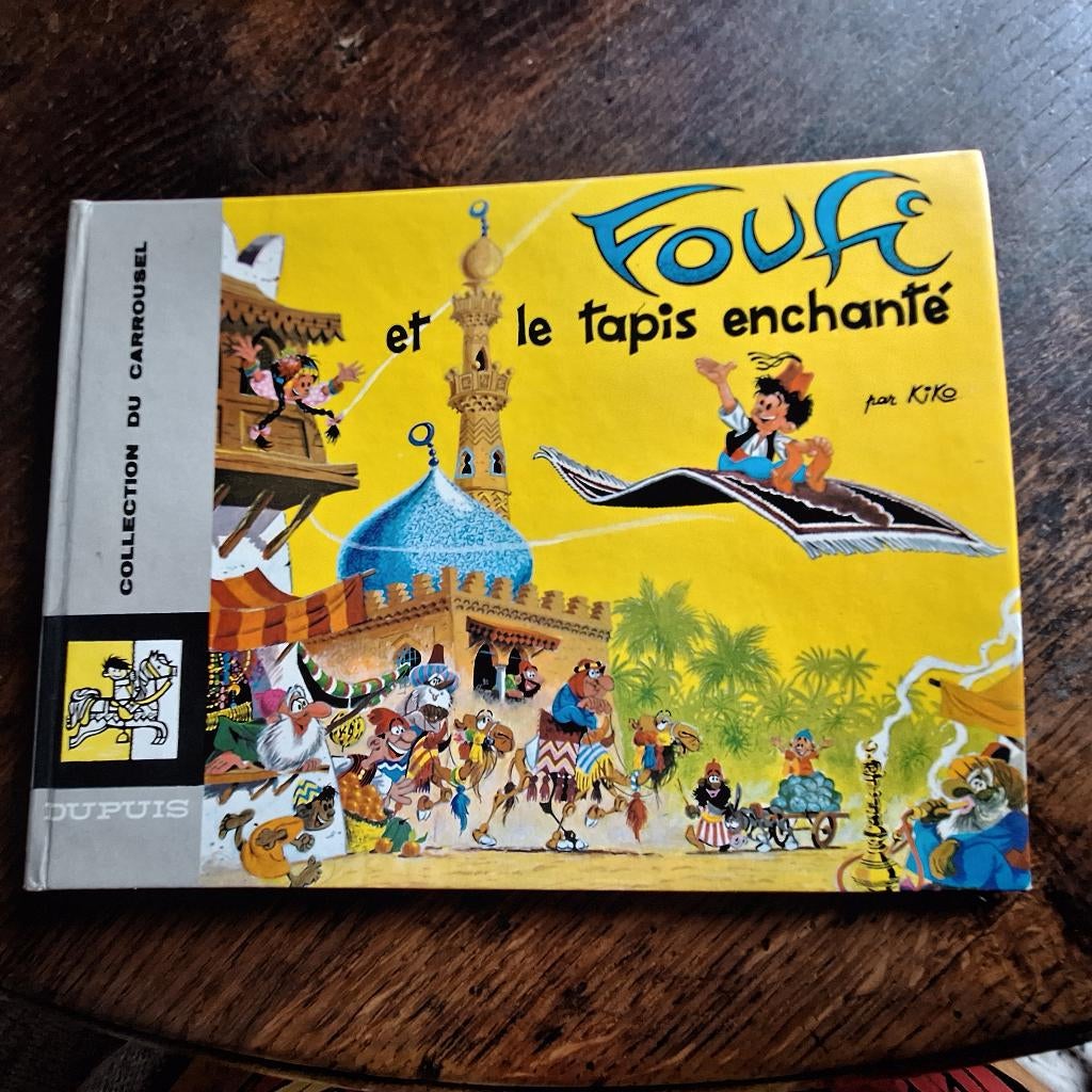 foufi et le tapis magique kiko dupuis carrousel, Une BD, Comme neuf, Kiko, Envoi