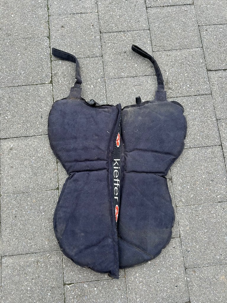 Zadelpad met lucht, Dieren en Toebehoren, Schokabsorberend, Overige materialen, Zadelpad, Zwart