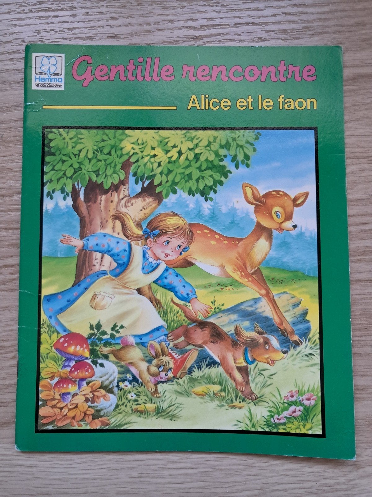 Livre illustré Alice et le faon, Enlèvement ou Envoi, Utilisé, Editions Hemma