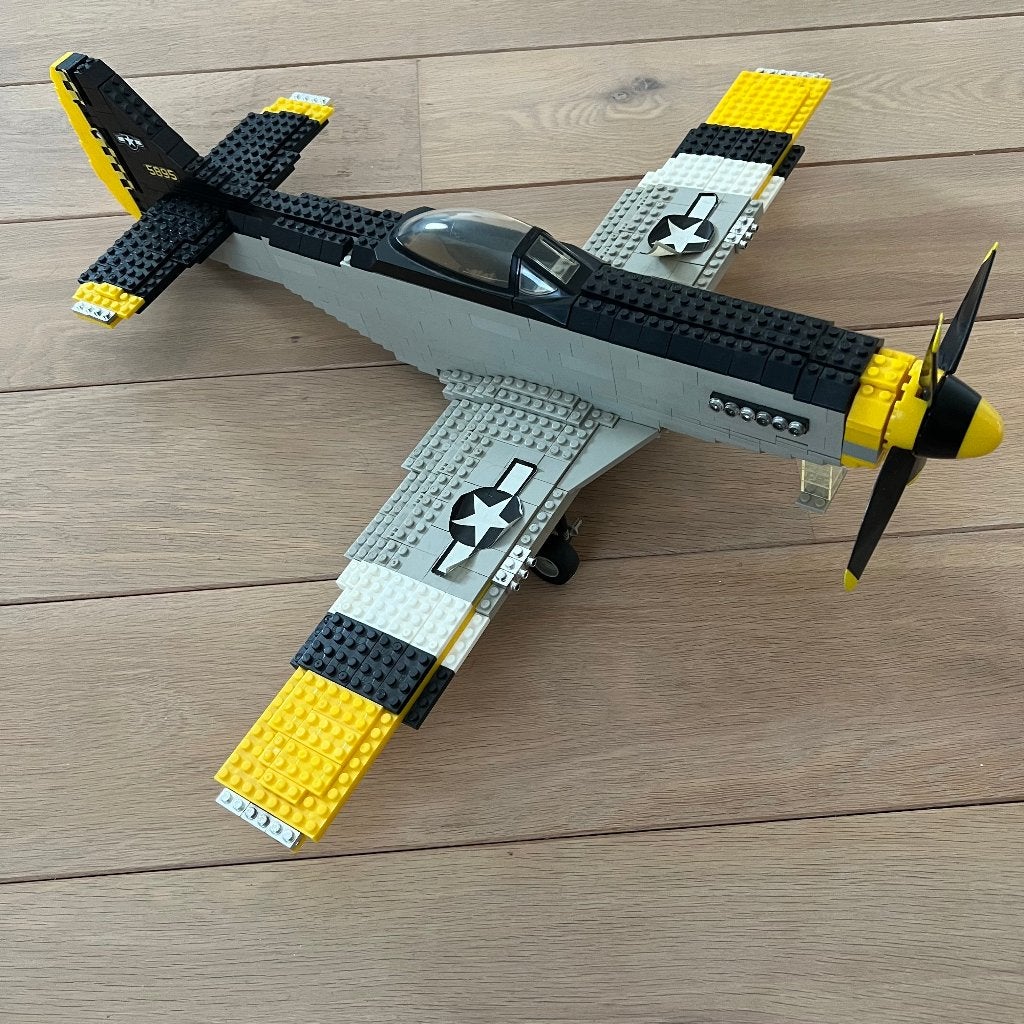 Mega Bloks P51 Mustang, Enlèvement, Comme neuf