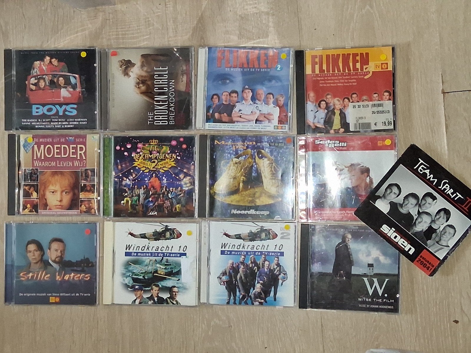 cd's met soundtrack van de beste vlaamse films en series, Cd's en Dvd's, Soundtrack, Ophalen of Verzenden, Zo goed als nieuw, Soundtrack