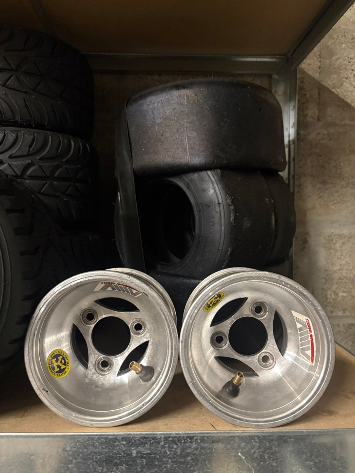 Jantes karting AMV Alu mini, Sports & Fitness, Enlèvement, Comme neuf