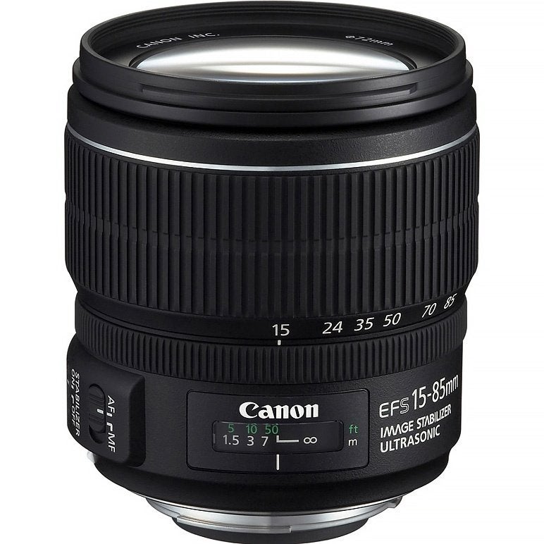 Canon EF-S 15-85mm F/3.5-5.6 IS USM, Ophalen of Verzenden, Zo goed als nieuw, Standaardlens, Zoom