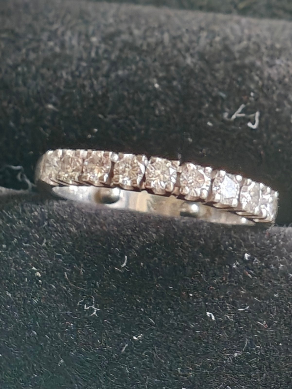 Alliance ring 18kt met briljanten, Handtassen en Accessoires, Ringen, Ophalen, Goud, Goud