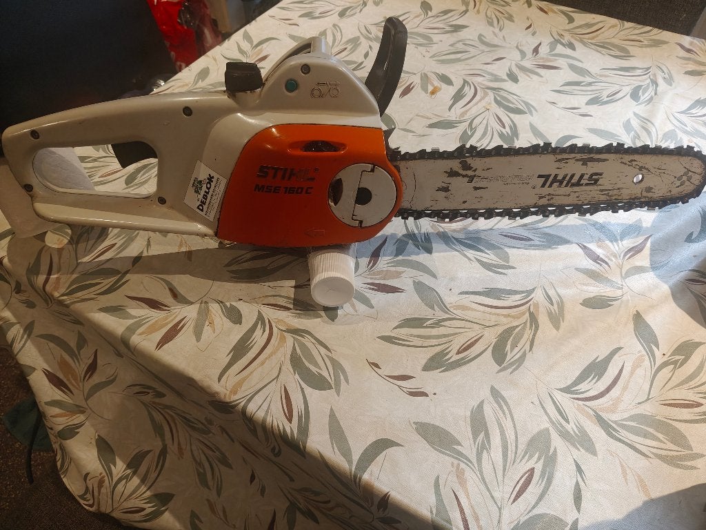 Stihl kettingzaag, Ophalen, Gebruikt, Stihl