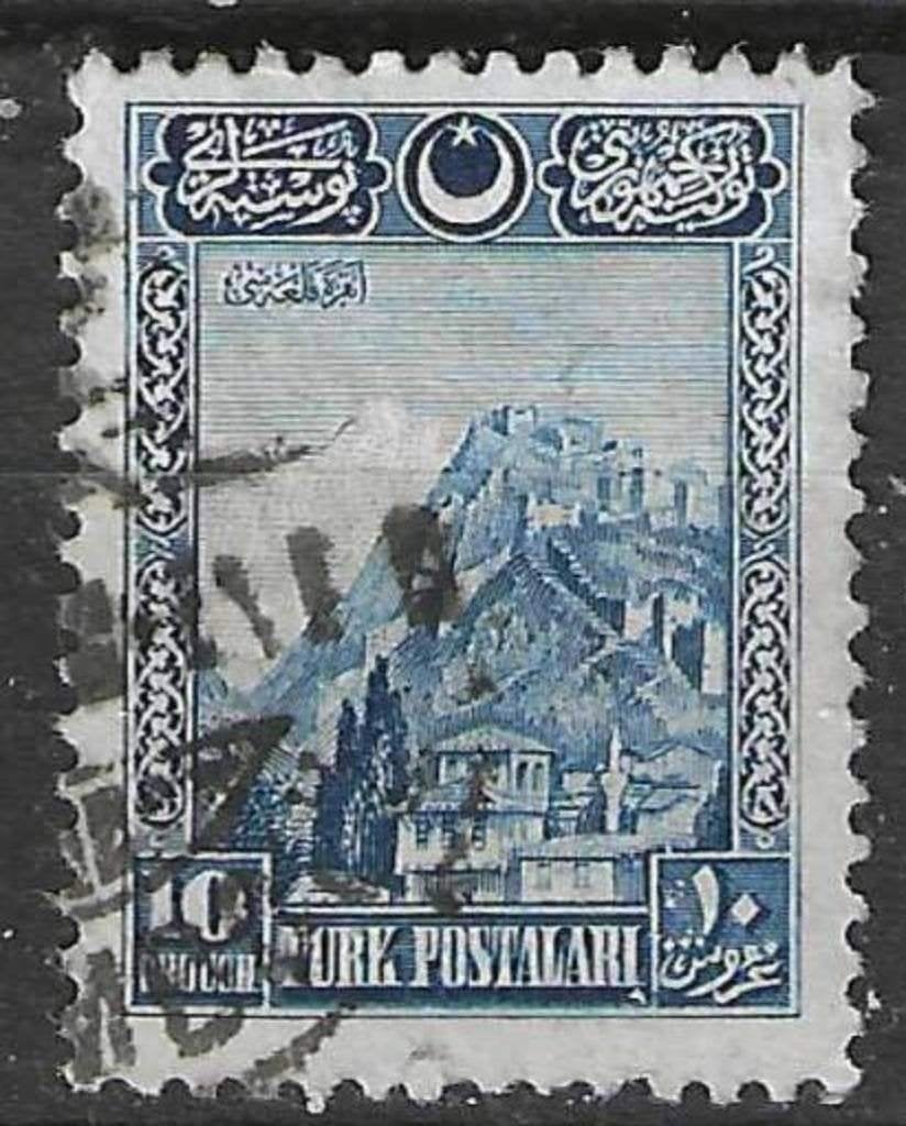 Turkije 1926 - Yvert 703 - Citadel van Ankara - 10 gr. (ST), Verzenden, Gestempeld