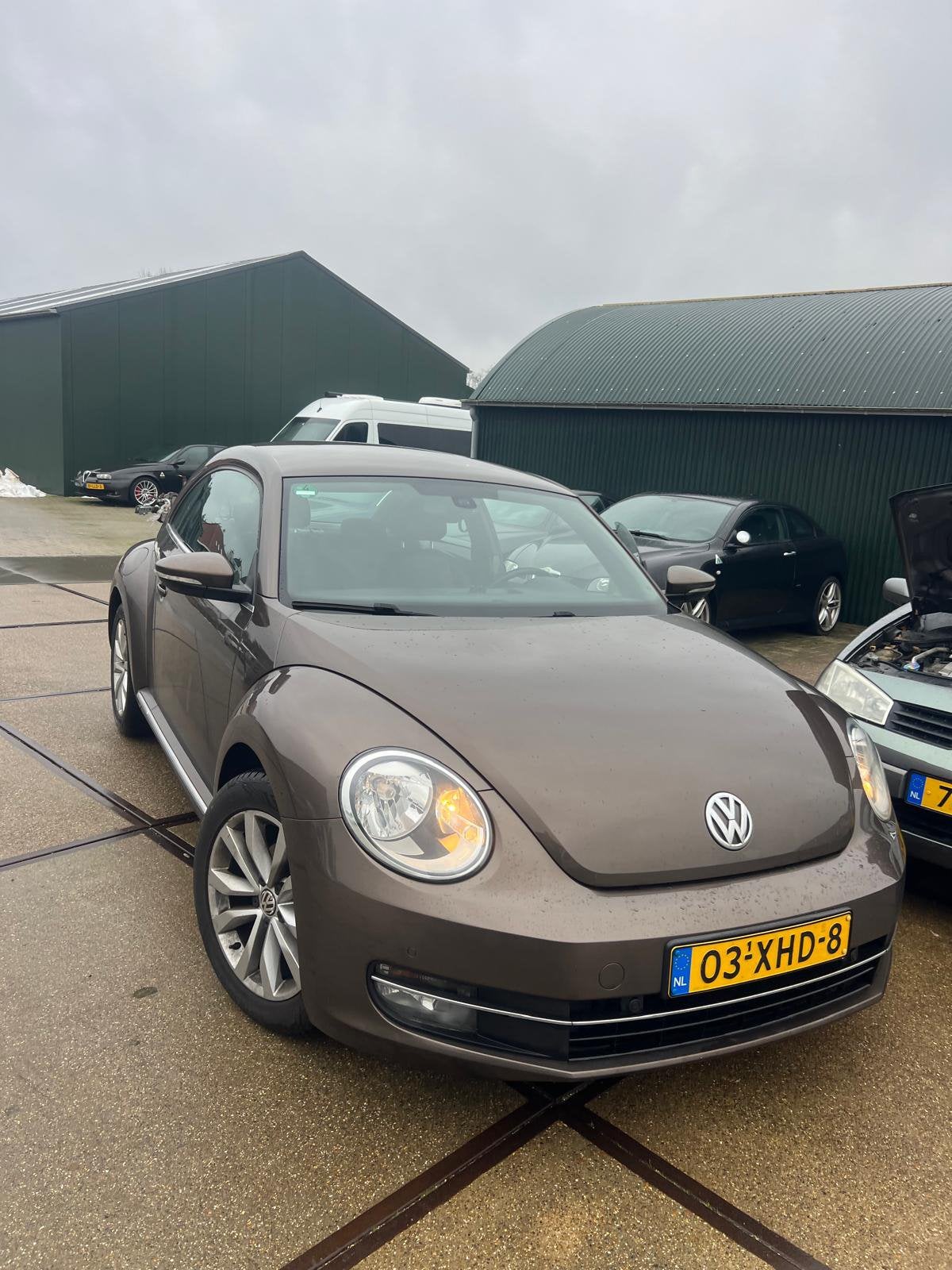 Volkswagen beetle, Auto's, Voorwielaandrijving, Stof, Beetle (Kever), Bruin