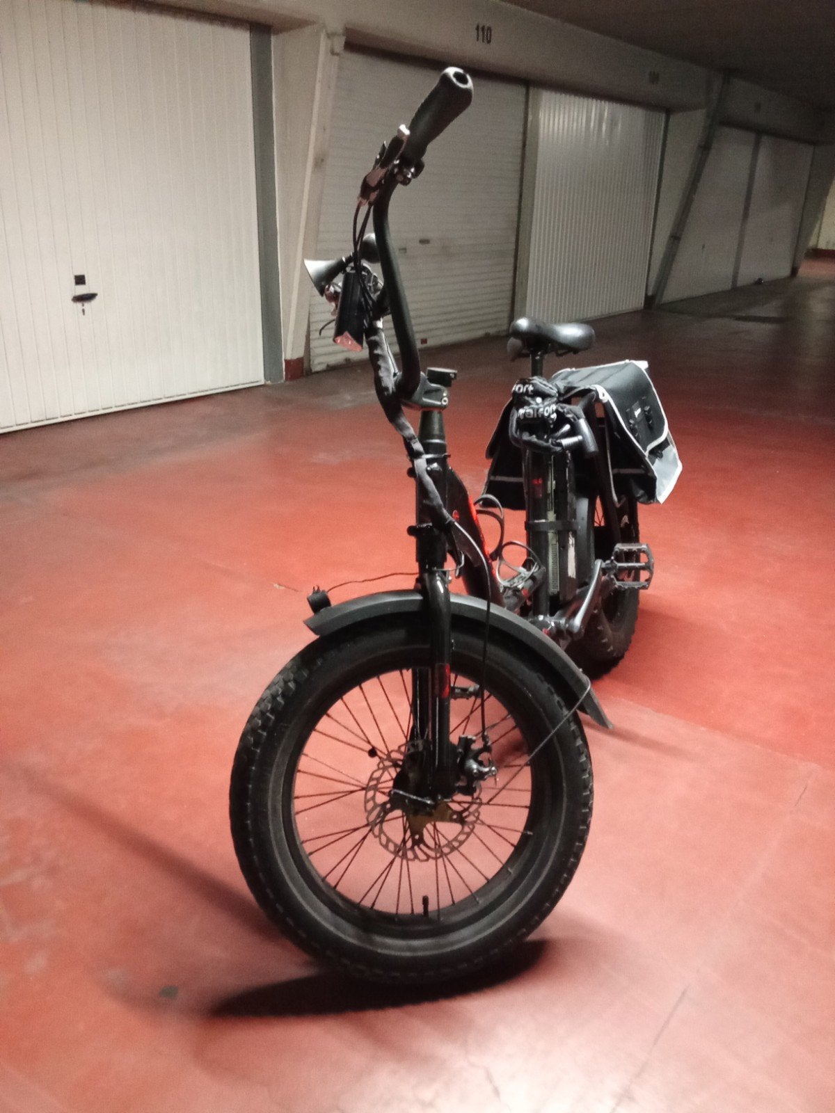 Vélo fat bikes, Enlèvement