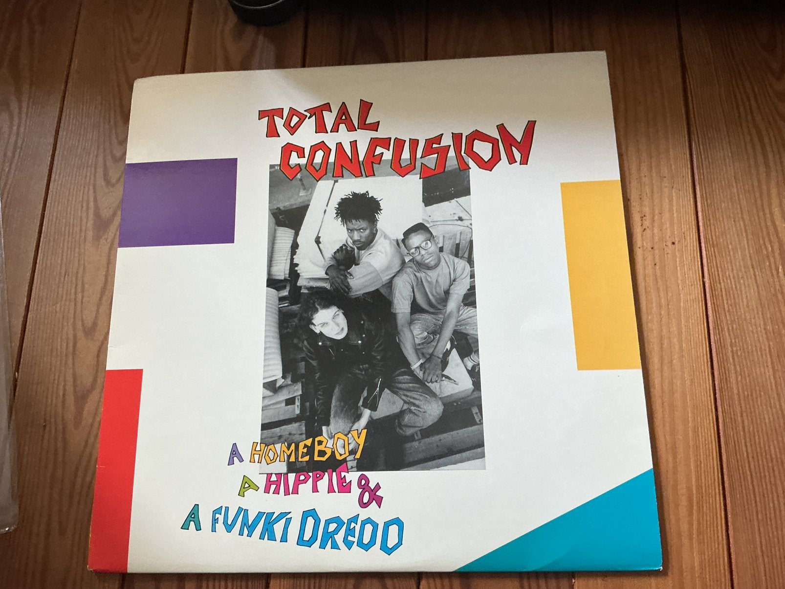 12” A Home Boy, A Hippie & A Funki Dredd- total confusion, Ophalen of Verzenden, Trip Hop of Breakbeat