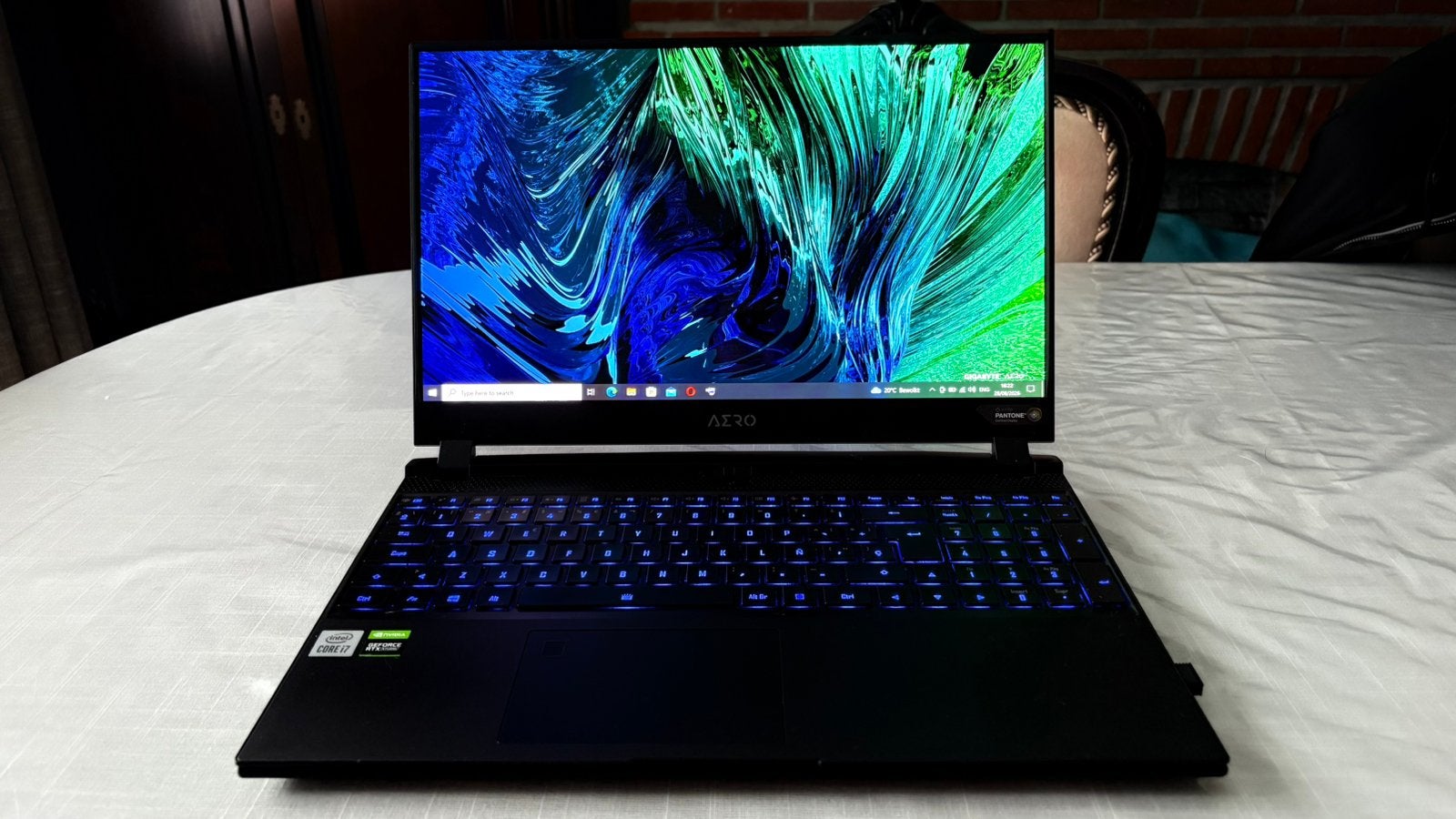 Gaming Laptop AERO 15 | 4K OLED | RTX 3060 | i7 | 512GB, Qwerty, Ophalen of Verzenden, Zo goed als nieuw, Gaming