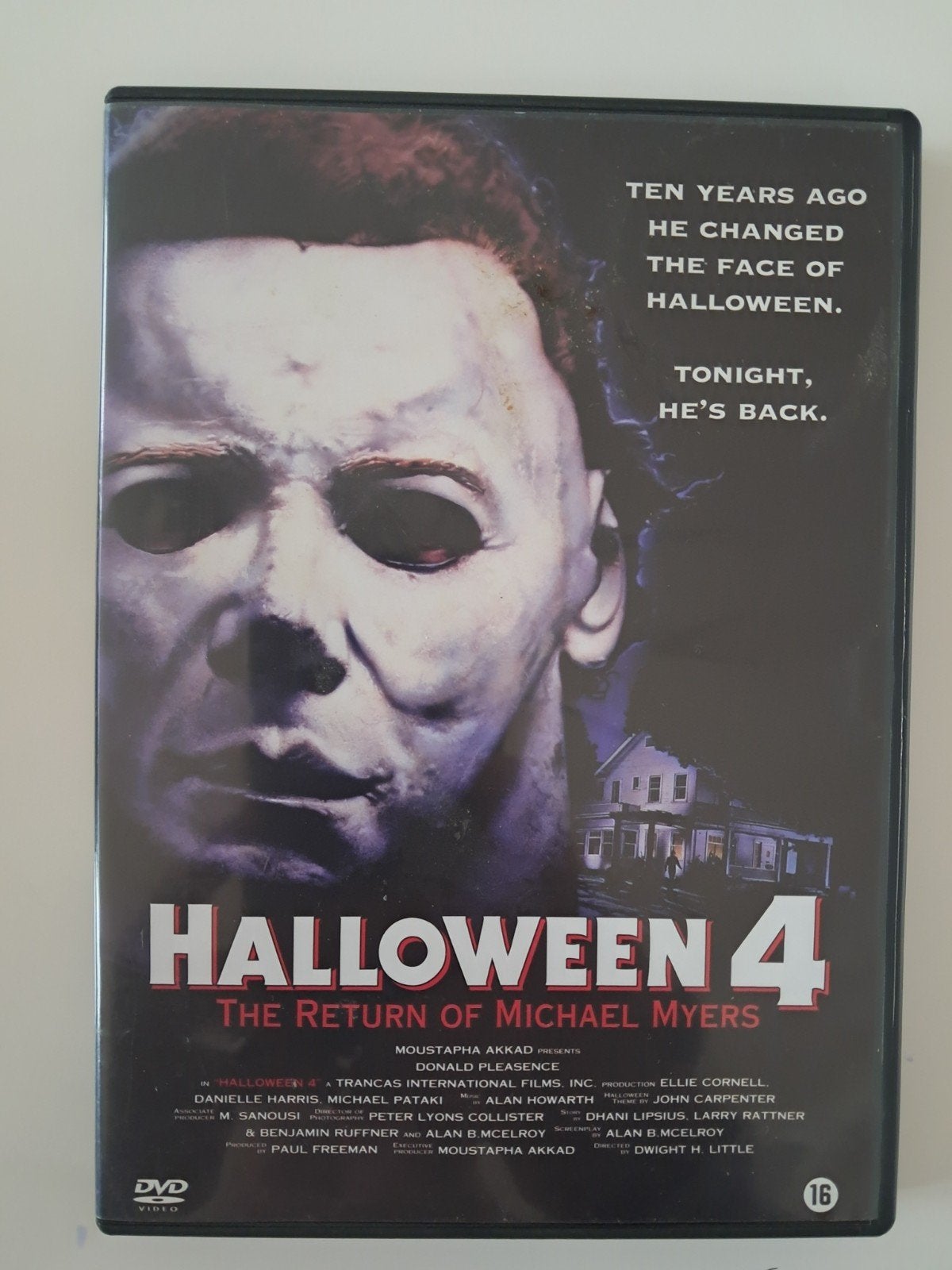 Dvd Halloween 4 (Horrorfilm), Cd's en Dvd's, Ophalen of Verzenden
