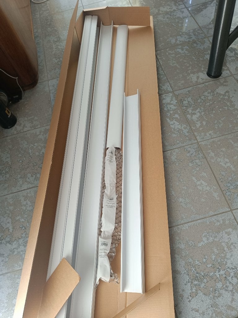 Lot de goulottes pour climatisation/electricité, Doe-het-zelf en Bouw, Ophalen, Nieuw, Ventilator en Afzuiger