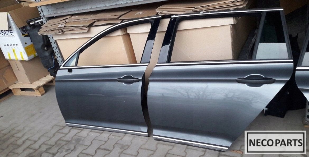 VW PASSAT B8 DEUR DEUREN PORTIER PORTIEREN L/R KLEUR LR7H !!, Gebruikt, -, Volkswagen, -
