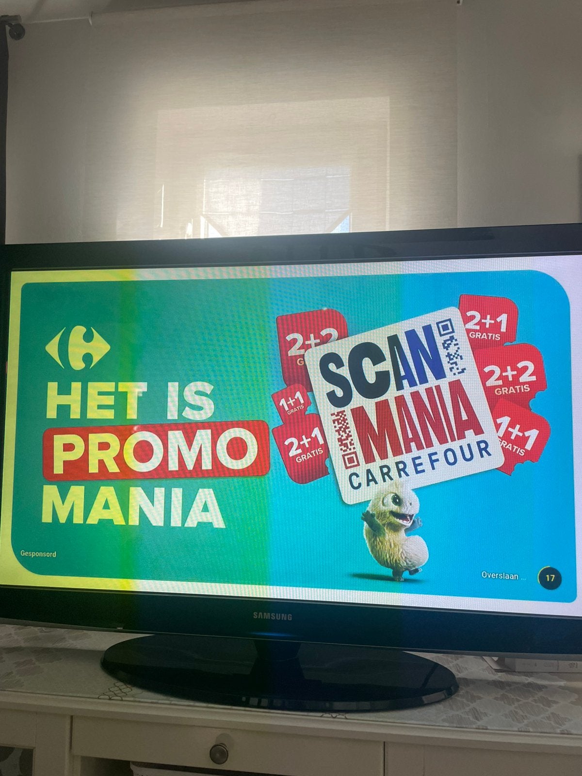 Samsung TV 55 inch, Ophalen, Gebruikt, Samsung, 100 cm of meer