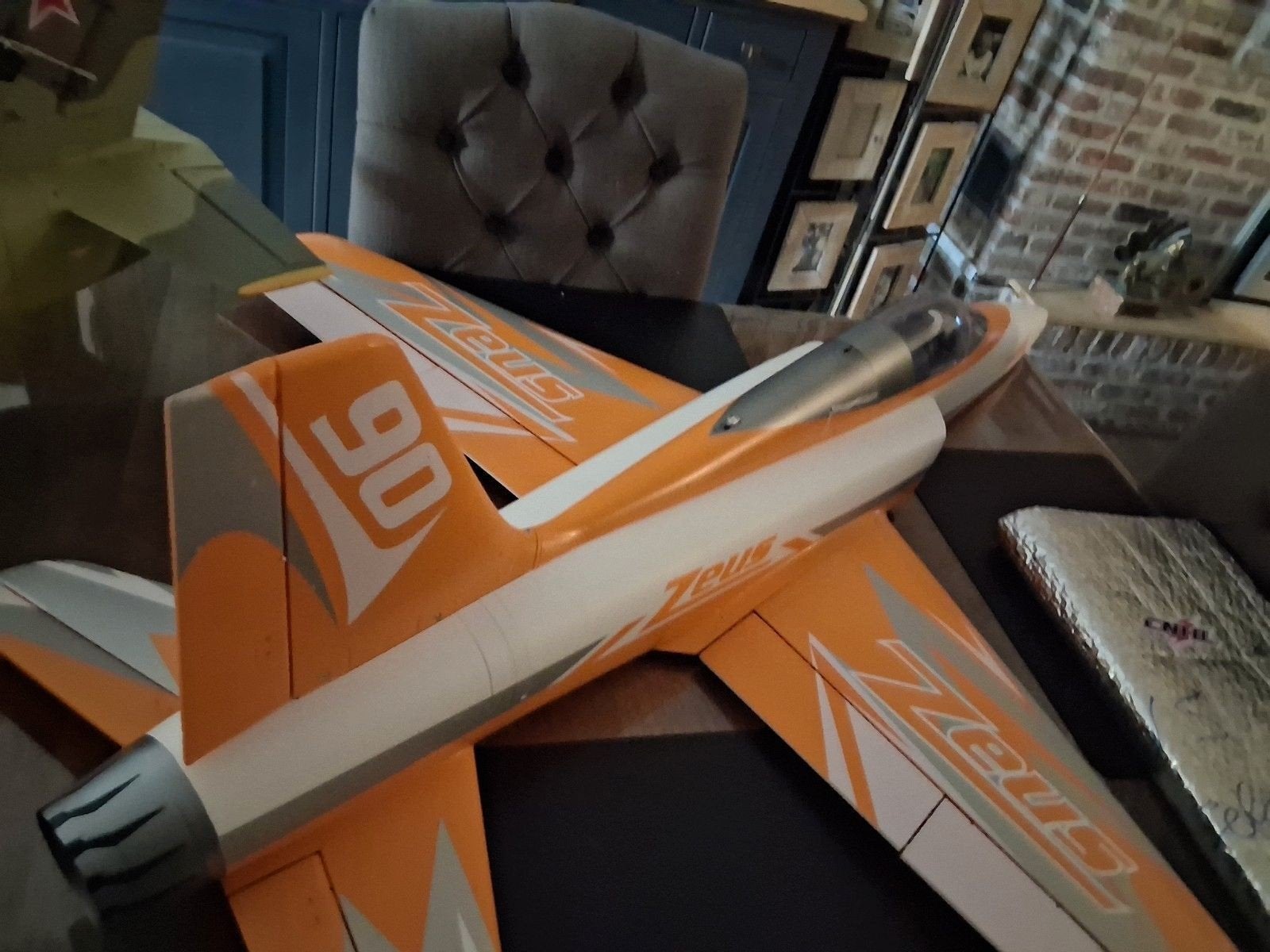Zeus freewing edf 90mm 8cell, Enlèvement, Comme neuf, Électro
