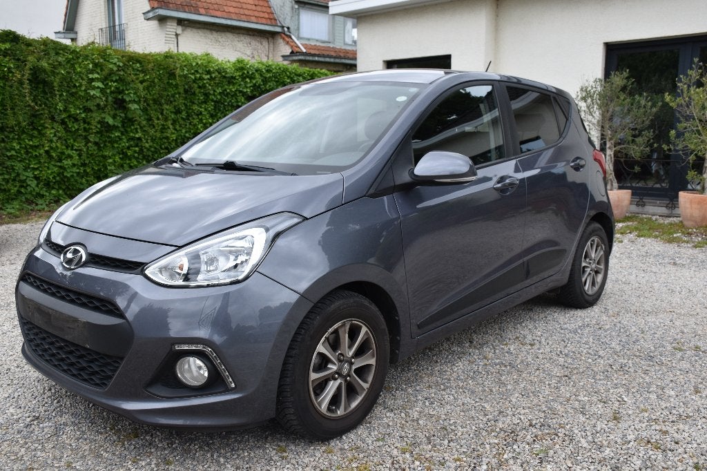 Hyundai i10-5deurs-GO PLUS PACK-1e eig-Ac-CC, Auto's, Hyundai, Voorwielaandrijving, Dealer onderhouden, Stof, Euro 6
