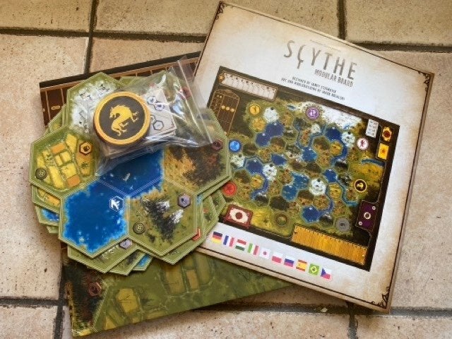 SCYTHE MODULAR BOARDS - uitbreiding in nieuwstaat, Hobby en Vrije tijd, Verzenden