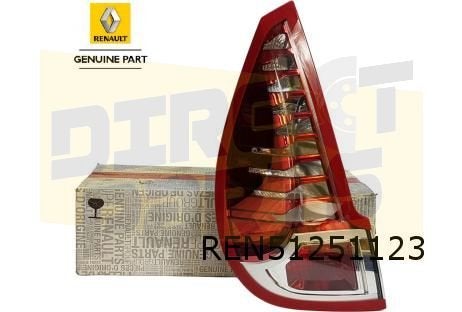Renault Scenic/Grand Scenic (4/09-1/12) achterlicht Links bu, Neuf, -, Renault, -
