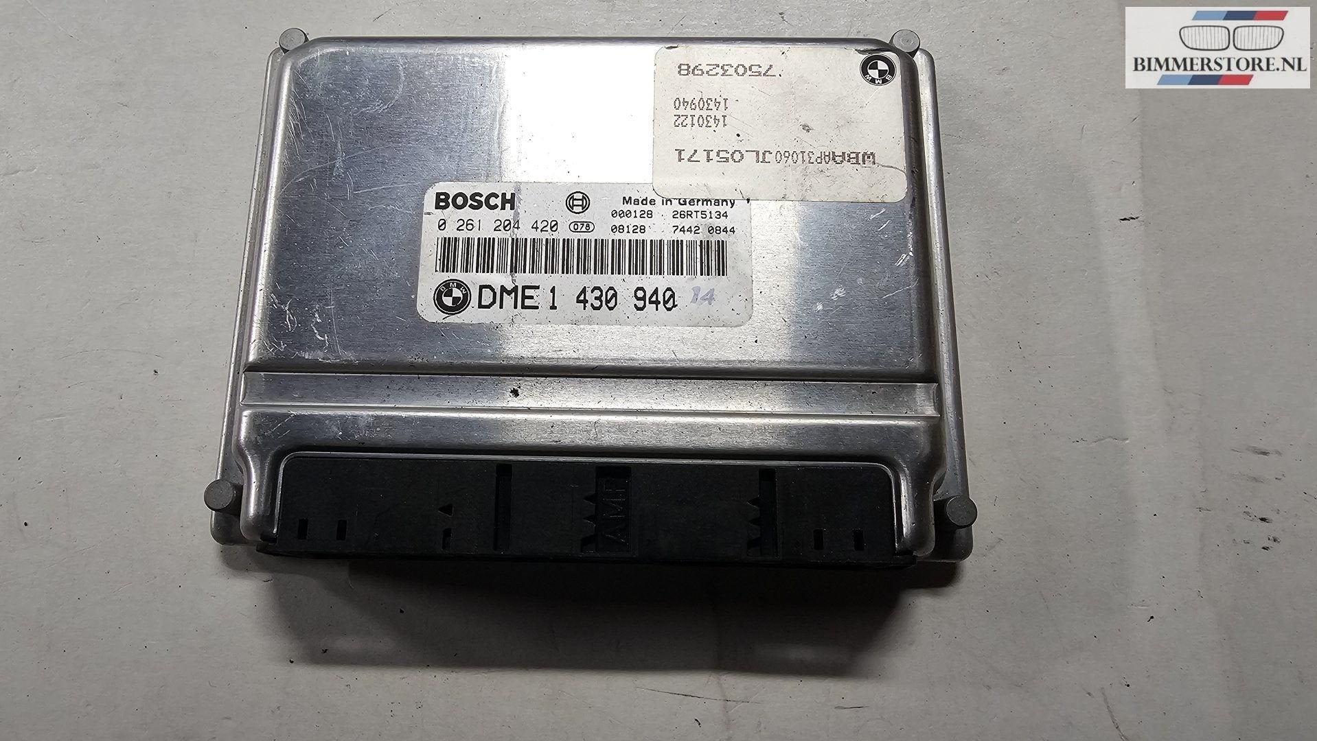 Motorcomputer ECU BMW 3 Serie E46 M43 12141430940 1430940 02, Auto-onderdelen, Gebruikt, -, Ophalen of Verzenden, -