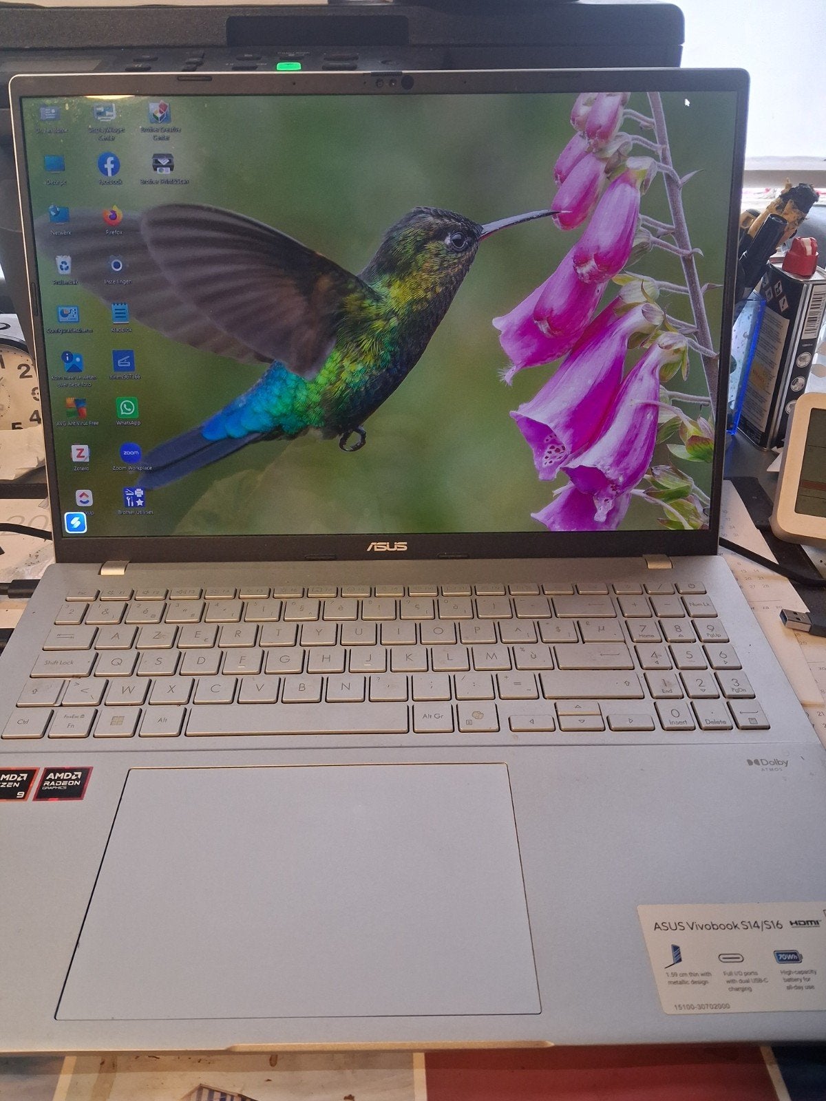 ASUS Vivobook S16 OLED scherm zo goed als nieuw., Informatique & Logiciels, Ordinateurs portables Windows, Enlèvement ou Envoi