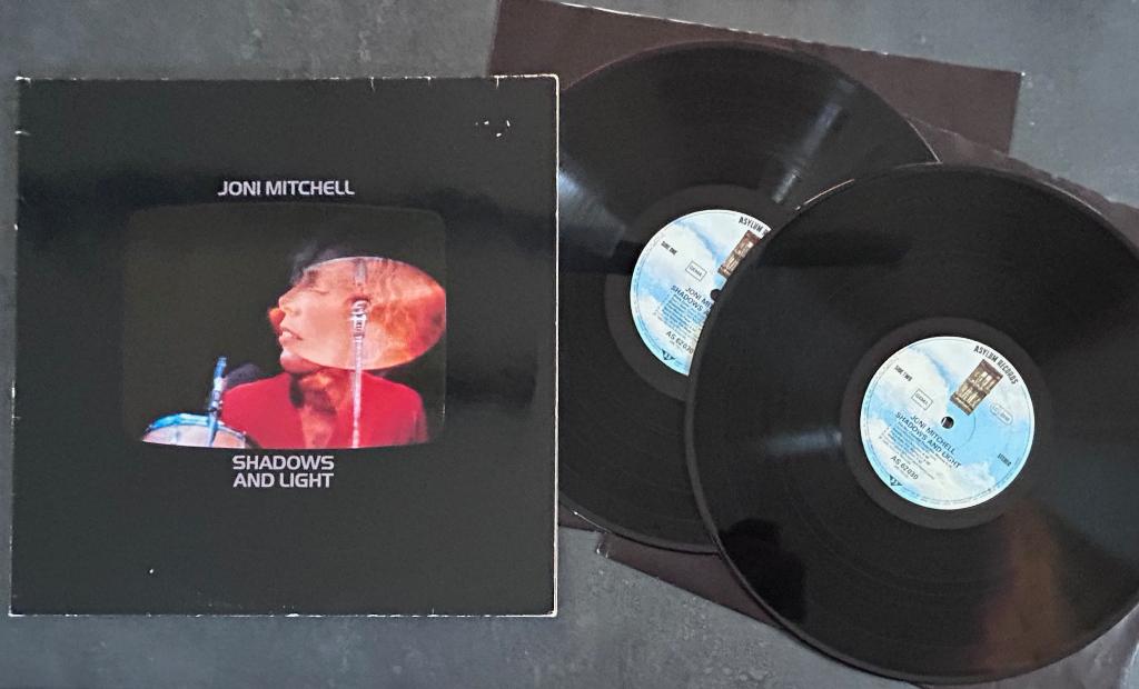 JONI MITCHELL - Shadows and light ( 2LP ), Envoi, 12 pouces, Chanteur-compositeur