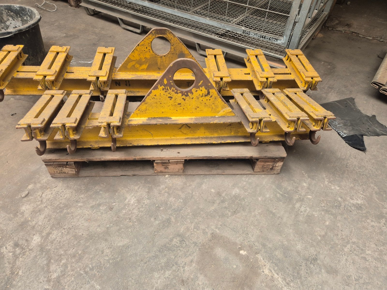 hijsbalk 3 ton, Ophalen
