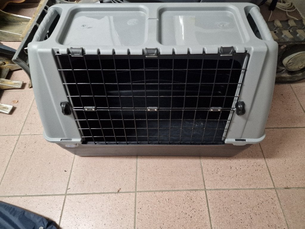 Duvoplus - Caisse de voyage - Chien - Baron Eco Car Box, Enlèvement ou Envoi, 75 à 110 cm, Moins de 65 cm, Niche à chien