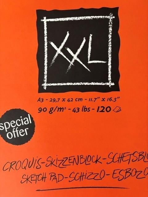 Schetsboek A3, Ophalen, Nieuw, Papier, Schets- of Tekenboek