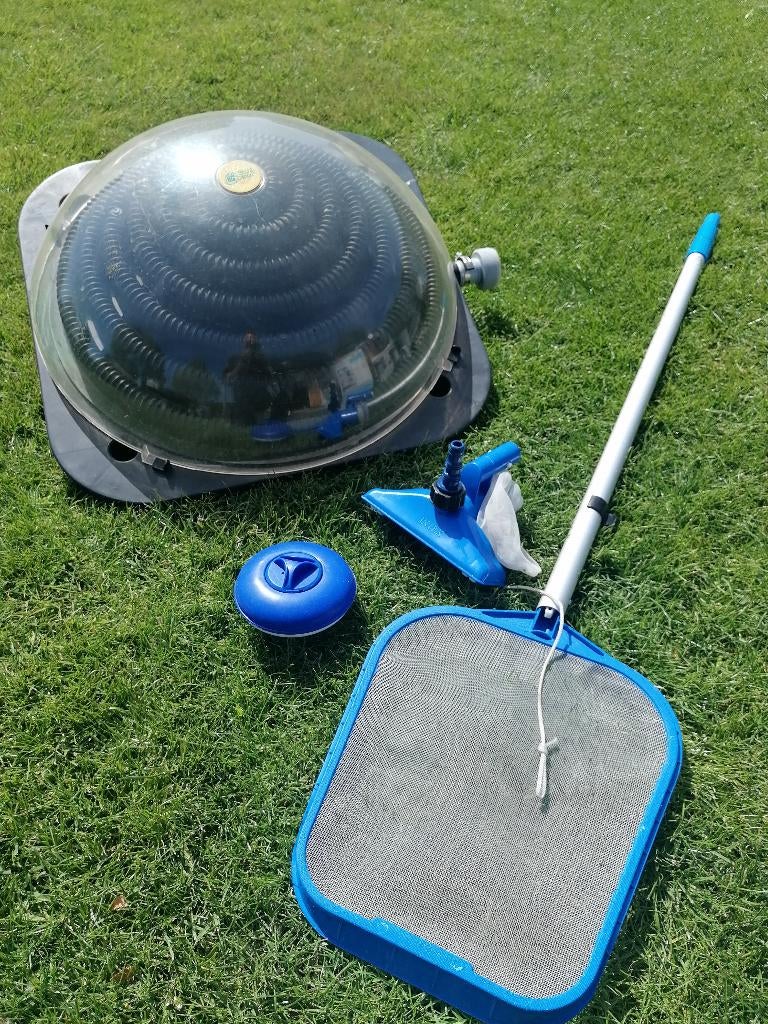 Intex zwembad en toebehoren., Tuin en Terras, Ophalen, Gebruikt, Zwembadpomp