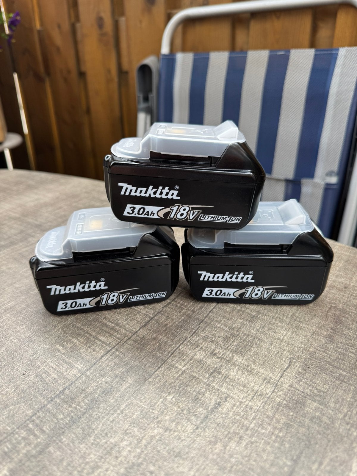 Makita 18V 3Ah Batterij 3stuks NIEUW, Enlèvement, Neuf