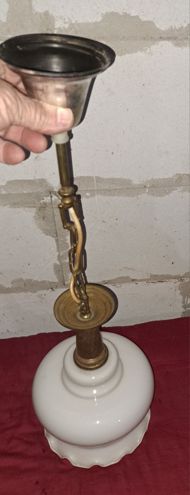 lamp lampen vintage plafondlamp, Ophalen of Verzenden