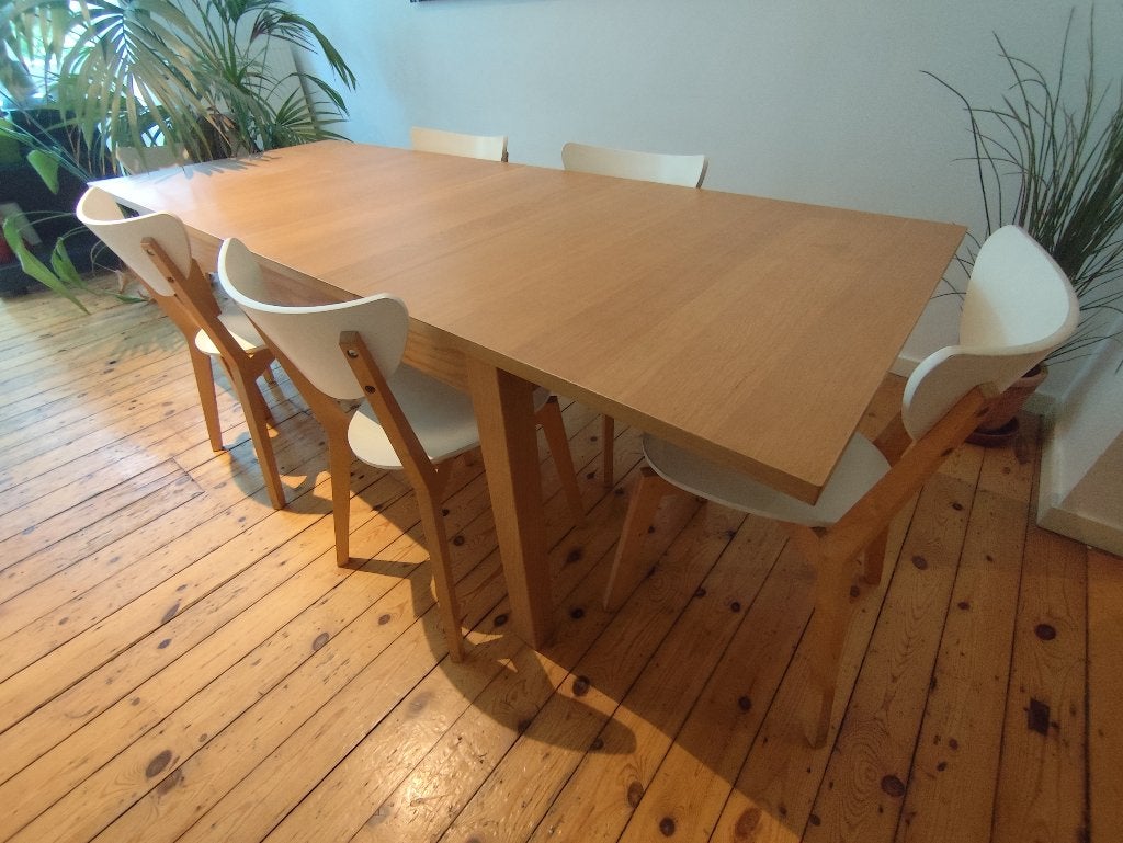 Table extensible à manger de 4-5-6 personnes, Maison & Meubles, Tables | Tables à manger, 150 à 200 cm, Cinq personnes ou plus