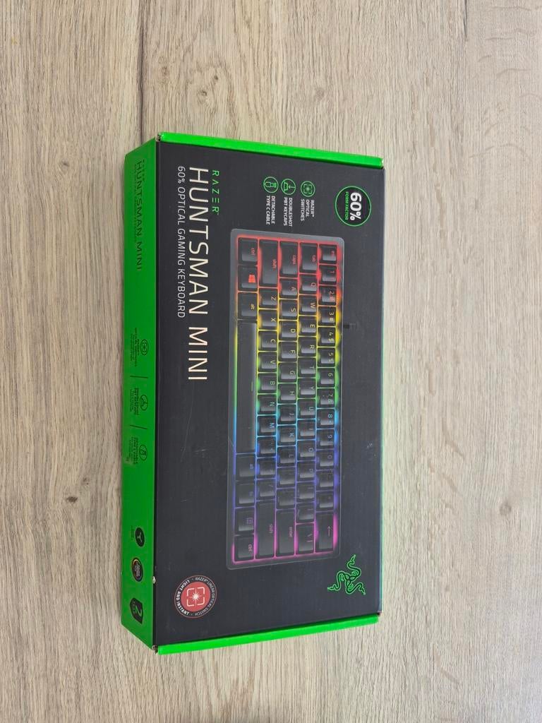Razer Huntsman mini gaming toetsenbord, Informatique & Logiciels, Clavier gamer, Comme neuf, Enlèvement, Razer