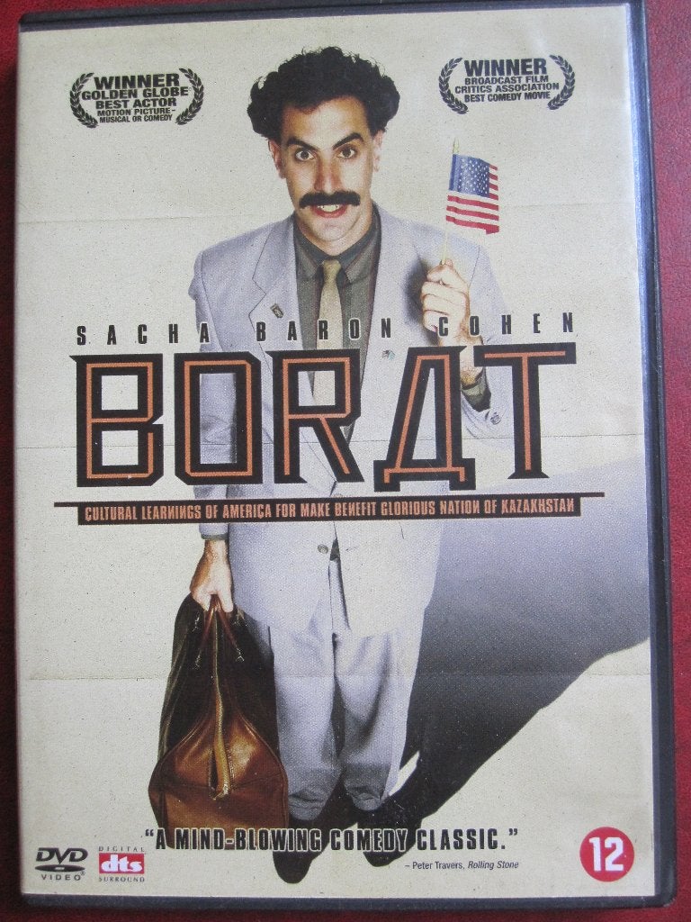 Borat (2006), Cd's en Dvd's, Engels, Overige genres, Ophalen of Verzenden, Zo goed als nieuw