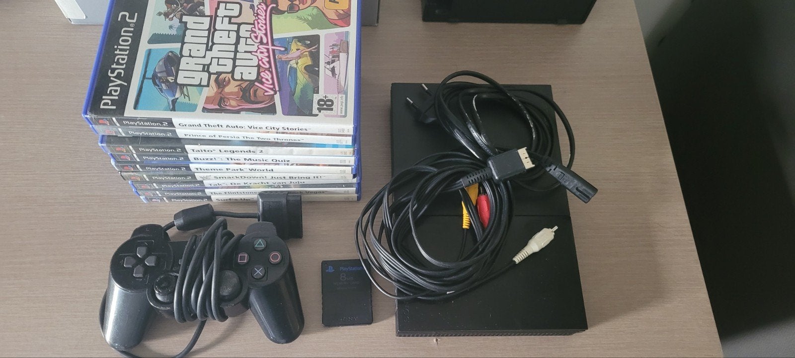 Playstation 2 console + games, Enlèvement ou Envoi