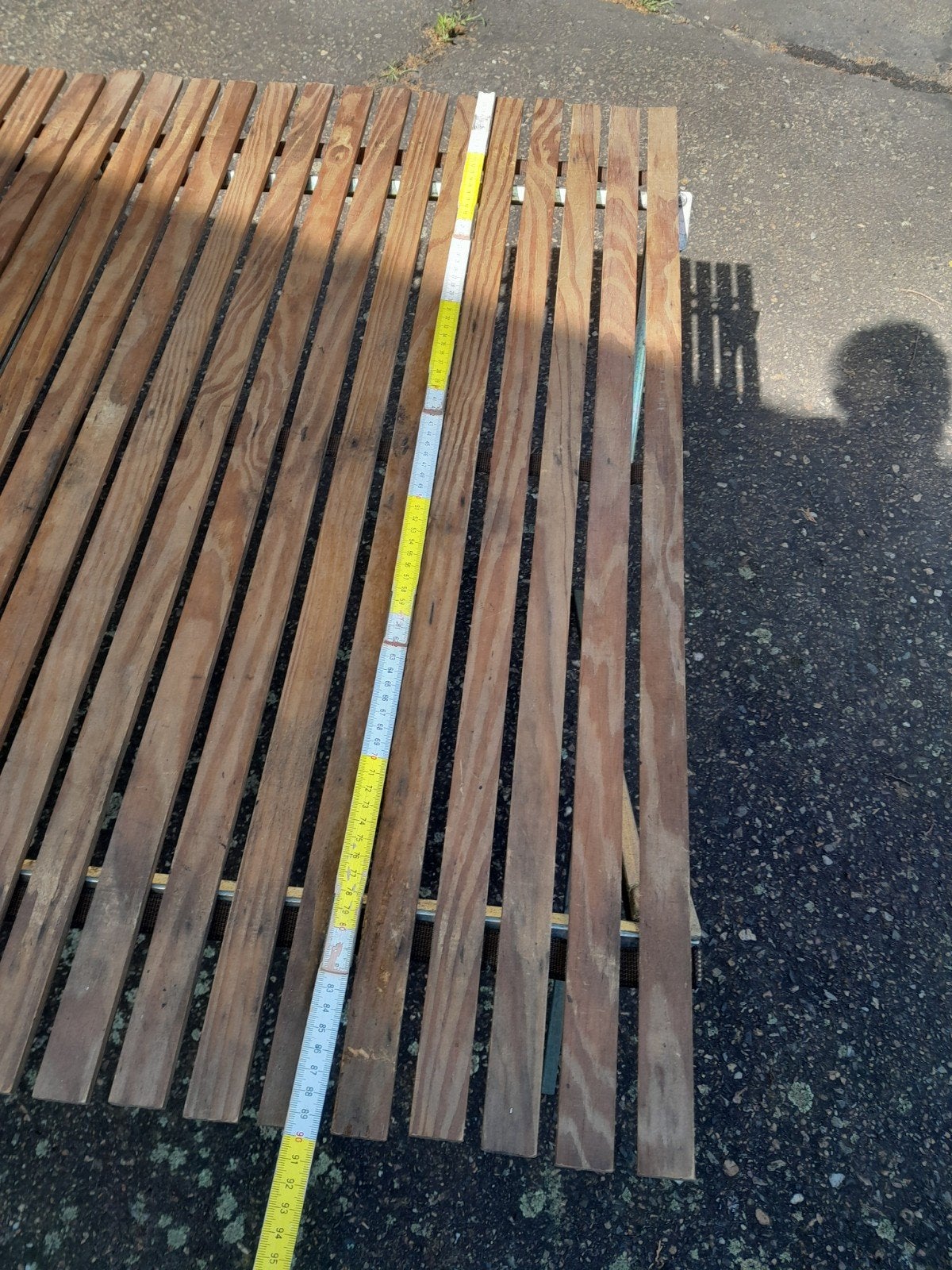 Markt kramer tafel, Ophalen